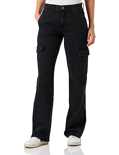 7 For All Mankind Dżinsy damskie, czarny, 23
