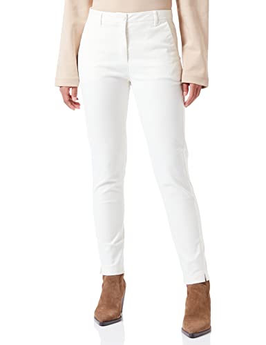 Sisley Spodnie damskie, Bianco 10r, 46
