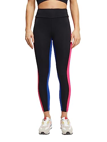 ESPRIT Damskie spodnie treningowe RCS Tigh Edry 7_8, czarne, L, czarny, L