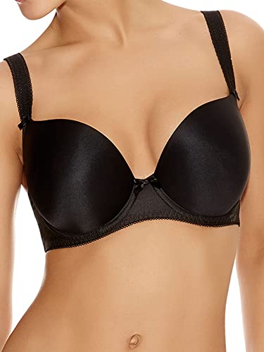 Freya Damski biustonosz Deco UW Formowany Plunge, Czarny, 34FF