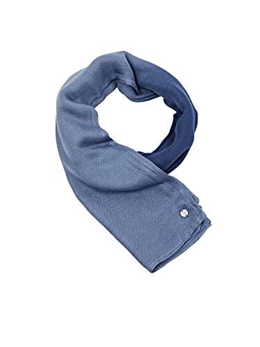 ESPRIT Szalik z efektem ombre, ciemnoniebieski, jeden rozmiar