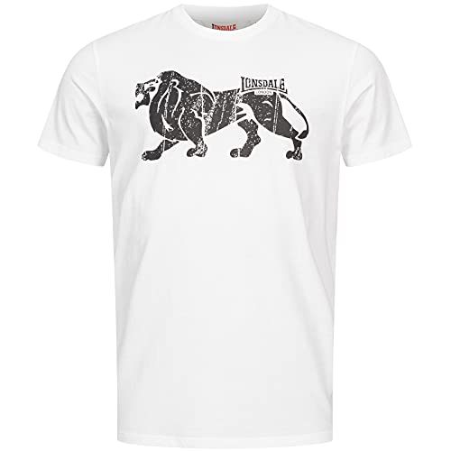 Lonsdale Koszulka męska Endmoor, biały, 3XL