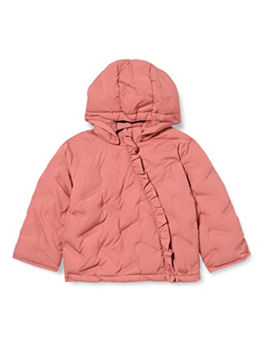 MINYMO Unisex Baby Quilted and Toddler Down Jacket, Withered Rose, 86 (DE)