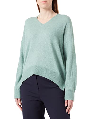 BOSS Damski sweter z dzianiny C_farenna, Open Green351, L