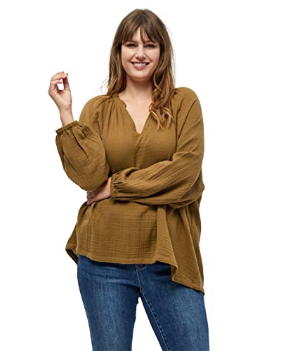 Peppercorn Damska bluzka Eve, Ermine Brown, 42-Du?e rozmiary