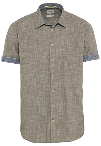 Camel Active Koszula Męska, Brązowy Olive Brown, S