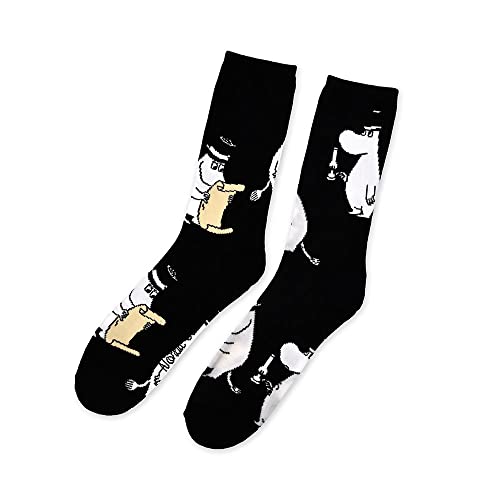 Moominpappa At Night męskie skarpety Moomin Socks skarpety męskie, czarny, 40-45 EU