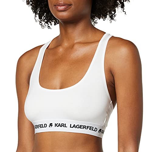 KARL LAGERFELD Damski biustonosz z logo Bralette Bra