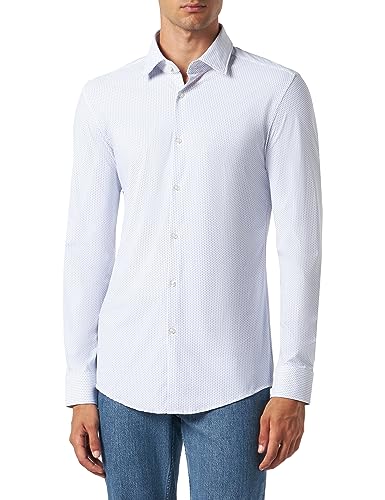 HUGO koszulka męska kenno, Open White199, 40