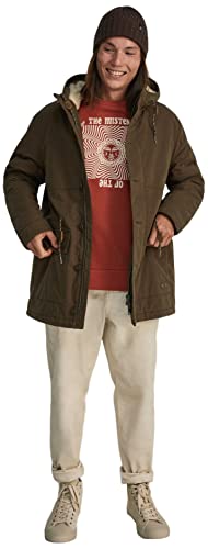Springfield Płaszcz z kapturem Kurtka męska, Persimmon (Dark Khaki), XXL