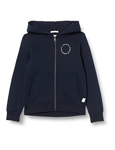 TOM TAILOR Chłopcy Basic - kurtka z kapturem 1029982, 10668 - Sky Captain Blue, 140