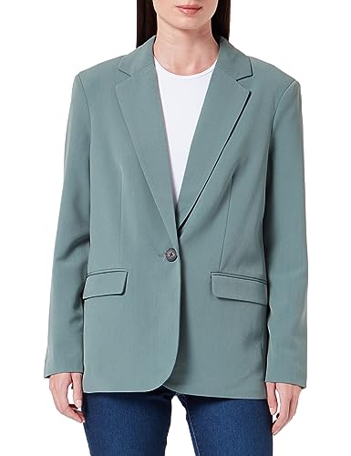 VERO MODA Vmtroianthea Ls Loose Noos blezer damski, Ciemny las, S