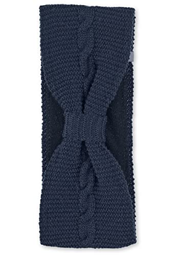 Sterntaler Unisex dziecięca opaska na czoło z dzianiny kokardka, granatowa, 53, morski, 53