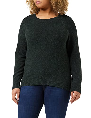 VERO MODA Vmdoffy Ls O-Neck Blouse Ga Noos sweter damski, Pine Grove/Szczegóły: melanż, XS