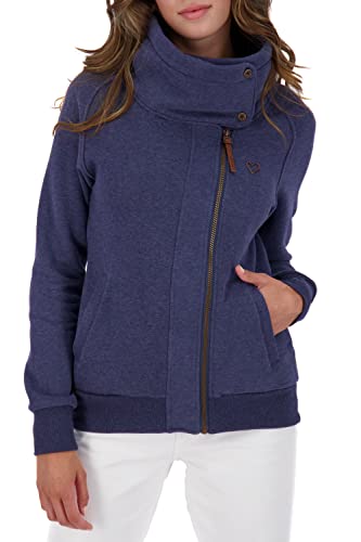 ALIFE and Kickin MerteAK A bluza damska, granatowy melanż, S