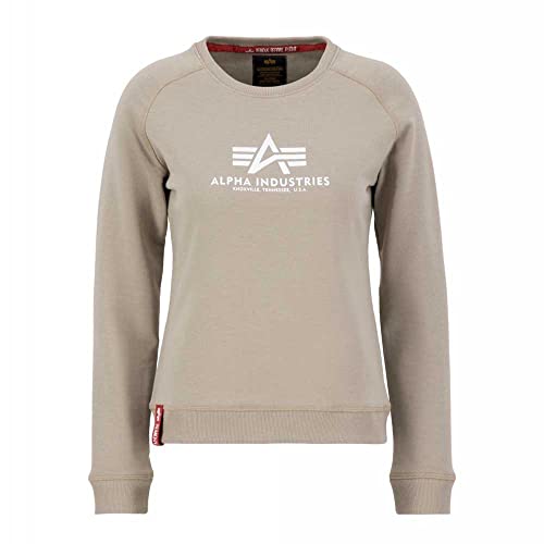 ALPHA INDUSTRIES Damska bluza sportowa z kapturem, Piasek vintage, M