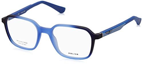 Police Chłopięce VK111 okulary przeciwsłoneczne, Rubberized Blue, 48, Rubberized Blue, 48