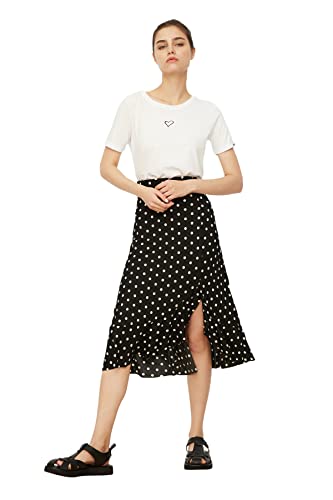 Trendyol Damska spódnica wielokolorowa, wzorzysta, Multi Color, S