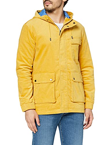 Native Youth Płaszcz marynarski męski, Żółty (żółty żółty), M