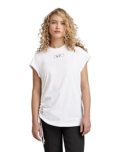 G-STAR RAW Lash Cap Sleeve Tape Top Wmn Kurtka damska, Biały, L