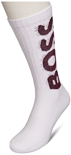 BOSS Męskie skarpety sportowe QS Rib Logo CC, Natural109, 39-42