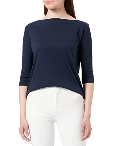 Sisley T-shirt damski, Dark Blue 06u, M
