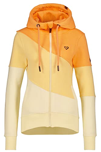 ALIFE and Kickin Steffiak A Hooded bluza damska z kapturem, bluza z kapturem, masło melanż, XXL