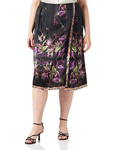 Just Cavalli Skirts Damskie spodenki spódniczkowe, Nero, 34