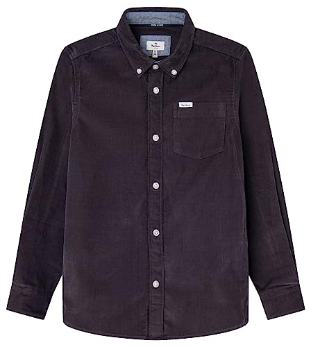 Pepe Jeans Damska koszula Dysart, czarny (Washed Black), 4 Jahre