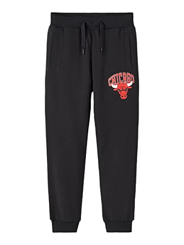NAME IT Nkmnevin NBA SWE Pants Box Bru OUS bluza chłopięca, czarny, 116