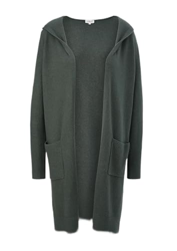 s.Oliver Damski długi kardigan z kapturem, 7909., 46