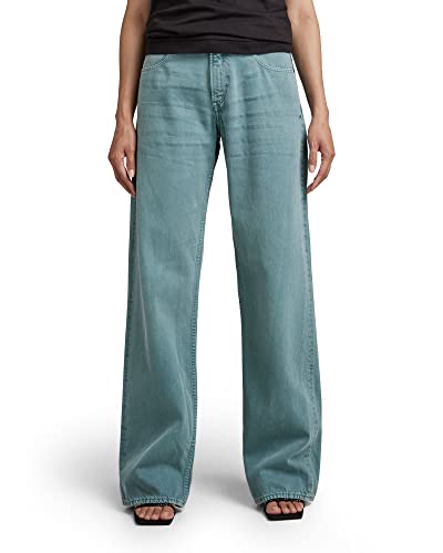 G-STAR RAW Judee Loose Dżinsy Damskie, Ciemnozielony (Rainbow Foliage Green Gd D22889-d300-g005), 30W / 34L