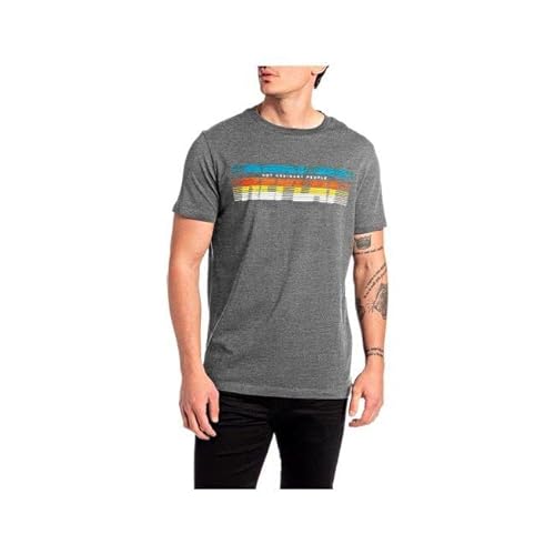 Replay T-shirt męski, M02 Grey Melange, XS