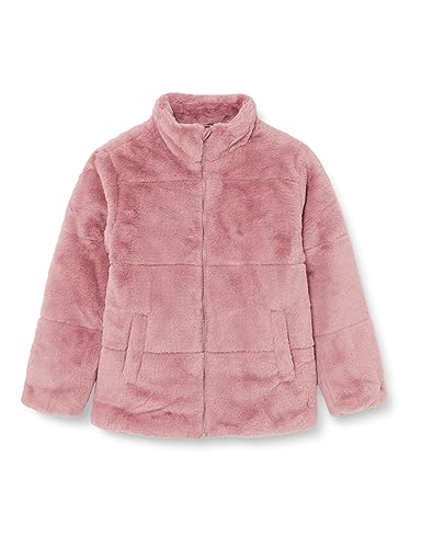 NAME IT Dziewczęca Nkfmosa Fake Fur Jacket Pb kurtka, Wistful Mauve, 110 cm
