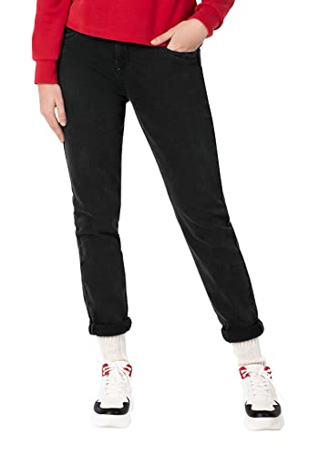 Timezone Dżinsy damskie, Dull Black Wash, 32W / 30L