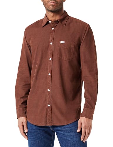 Wrangler Koszulka męska, Potting Soil, XL