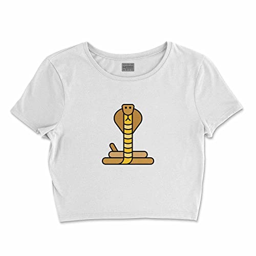 Bona Basics, Damski T-shirt basic, z nadrukiem cyfrowym, 100 bawełny, biały, swobodny, damski top, rozmiar: L, biały, L Krótki