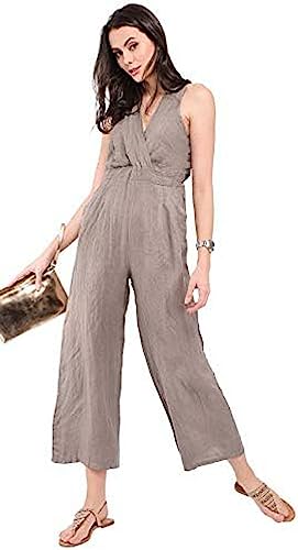 Bonateks, Krótka sukienka z przodu i bez rękawów, 100% len, rozmiar DE: 42 rozmiar US: XL, granatowa - wyprodukowano we Włoszech, niebieski, 42