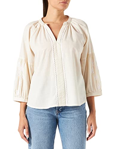 PART TWO Damska bluzka Pipipw Sh Blouse Relaxed Fit, biały, 34 PL