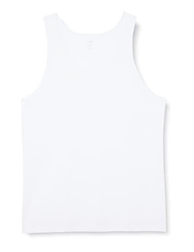 Dagi Męski bawełniany tank top, biały, M, biały, M