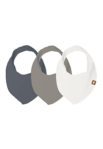 Name It Chłopcy NBMYASIMJOMMO 3P Szalik BIB Rib Śliniaczek, Dusty Blue, One Size, Dusty Blue, jeden rozmiar