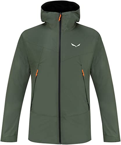 Salewa Męska kurtka Fanes PTX 2l M Conv Jacket. kurtka, Thyme/0910, L, Thyme/0910