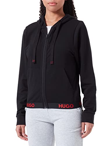 HUGO Logo Sporty Loungewear_Kurtka damska, czarny 1, XL