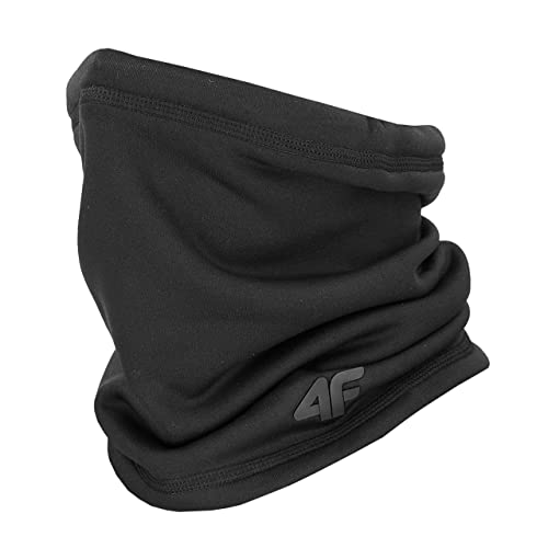 4F Unisex H4Z22-banu003 płaszcz, głęboka czerń, rozmiar uniwersalny, głęboka czerń, jeden rozmiar