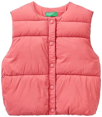 United Colors of Benetton Kurtka Dziewczynki i dziewczęta, Rosa Salmone 11f, L