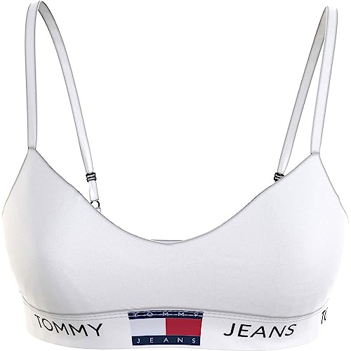 Tommy Jeans Biustonosze push-up damskie, biały, M