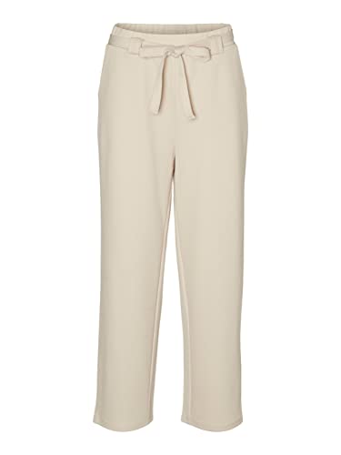 Vero Moda Vmpirla HW spodnie Jrs Btq Spodnie damskie, Oatmeal, XS