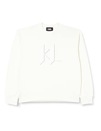 KARL LAGERFELD Bluza damska, unisex, odzież wypoczynkowa, biała, XS (DE)
