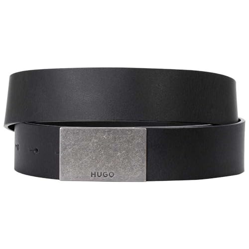 BOSS Męski pasek Gand-Ai_Sz35, czarny 1, 100, czarny (Black1)