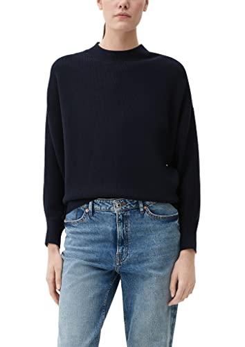 s.Oliver Bernd Freier GmbH & Co. KG Sweter damski z długim rękawem, niebieski, 42, niebieski, 42